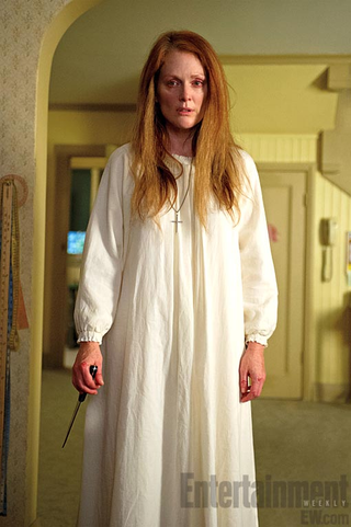 Illustration for article titled First images from the new Carrie show off the big bloody money shot